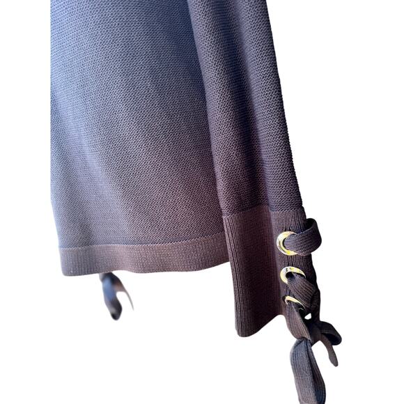 Ann Taylor Black Sweater with Bow-Accented Sleeves – NWT - Picture 3 of 9